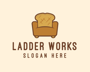 Loaf Bread Sofa logo design