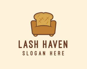 Loaf Bread Sofa logo design