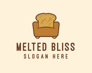 Loaf Bread Sofa logo design