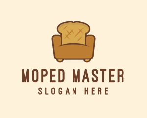 Loaf Bread Sofa logo design