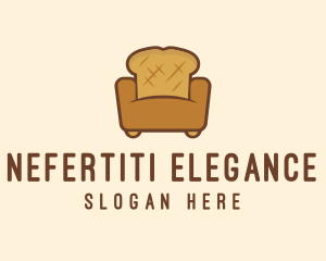 Loaf Bread Sofa logo design