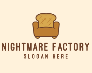 Loaf Bread Sofa logo design