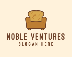 Loaf Bread Sofa logo design