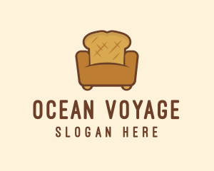 Loaf Bread Sofa logo design