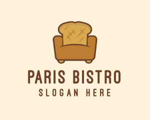 Loaf Bread Sofa logo design