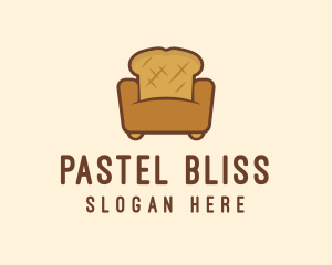 Loaf Bread Sofa logo design