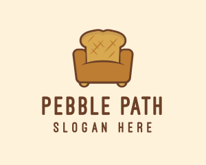 Loaf Bread Sofa logo design