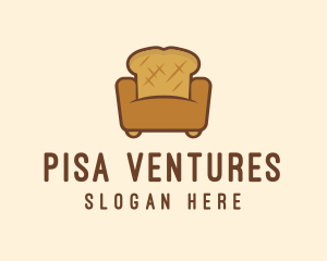 Loaf Bread Sofa logo design