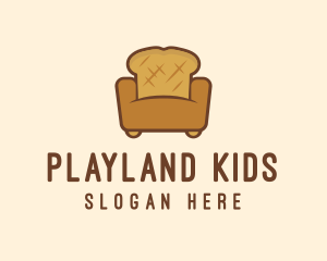 Loaf Bread Sofa logo design