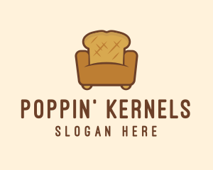 Loaf Bread Sofa logo design