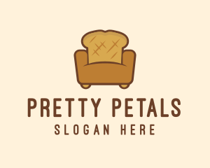 Loaf Bread Sofa logo design