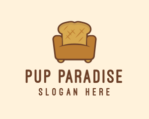 Loaf Bread Sofa logo design