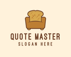 Loaf Bread Sofa logo design