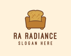 Loaf Bread Sofa logo design