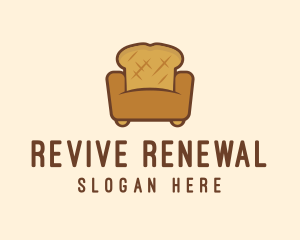 Loaf Bread Sofa logo design