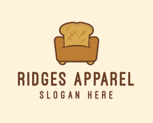 Loaf Bread Sofa logo design