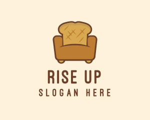 Loaf Bread Sofa logo design