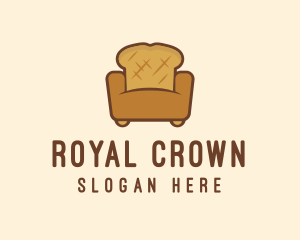 Loaf Bread Sofa logo design