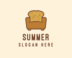 Loaf Bread Sofa logo design