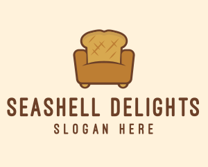 Loaf Bread Sofa logo design