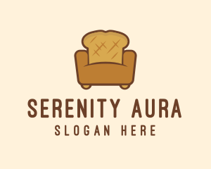 Loaf Bread Sofa logo design