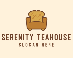 Loaf Bread Sofa logo design