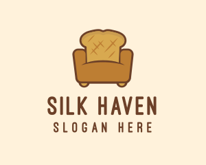 Loaf Bread Sofa logo design