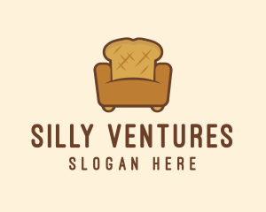 Loaf Bread Sofa logo design