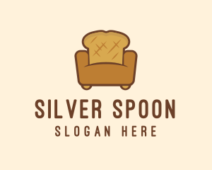 Loaf Bread Sofa logo design