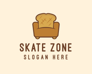 Loaf Bread Sofa logo design