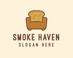 Loaf Bread Sofa logo design