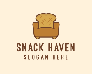 Loaf Bread Sofa logo design