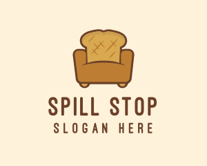 Loaf Bread Sofa logo design