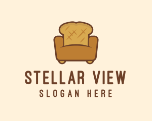 Loaf Bread Sofa logo design