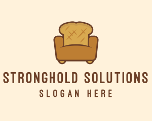 Loaf Bread Sofa logo design