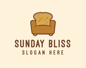 Loaf Bread Sofa logo design