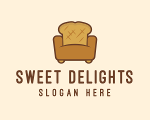 Loaf Bread Sofa logo design