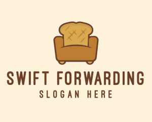 Loaf Bread Sofa logo design