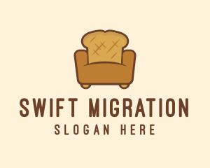 Loaf Bread Sofa logo design