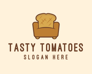 Loaf Bread Sofa logo design