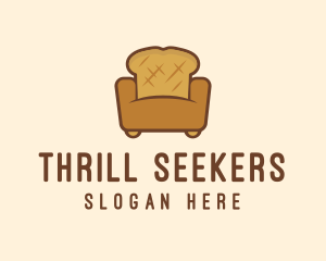 Loaf Bread Sofa logo design