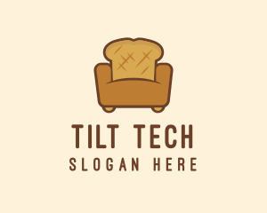 Loaf Bread Sofa logo design