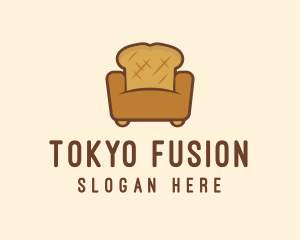 Loaf Bread Sofa logo design