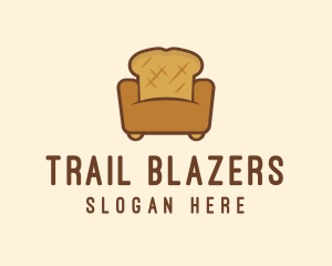 Loaf Bread Sofa logo design