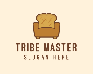 Loaf Bread Sofa logo design