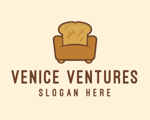 Loaf Bread Sofa logo design