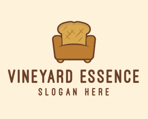 Loaf Bread Sofa logo design