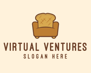 Loaf Bread Sofa logo design