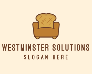 Loaf Bread Sofa logo design