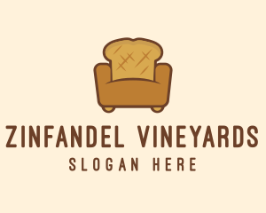 Loaf Bread Sofa logo design